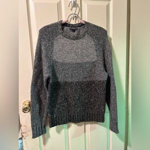 Club Room Sweater - Grey-Black - Small